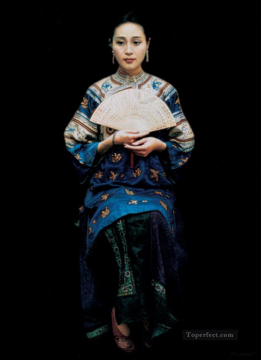 宣陽中国人チェン・イーフェイの思い出油絵